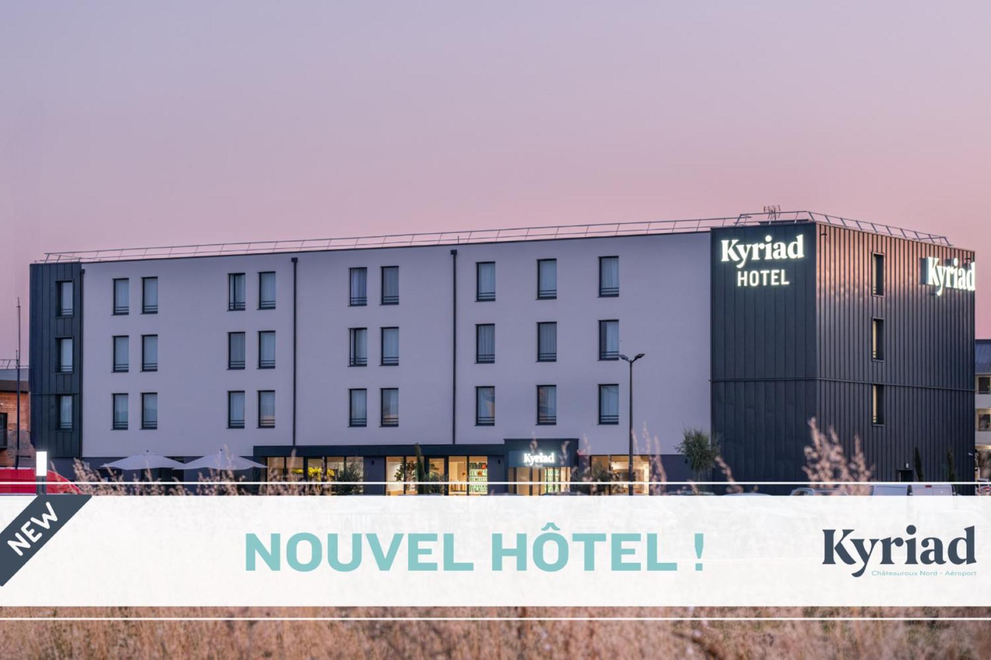 Kyriad Chateauroux Nord - Aeroport Deols ภายนอก รูปภาพ